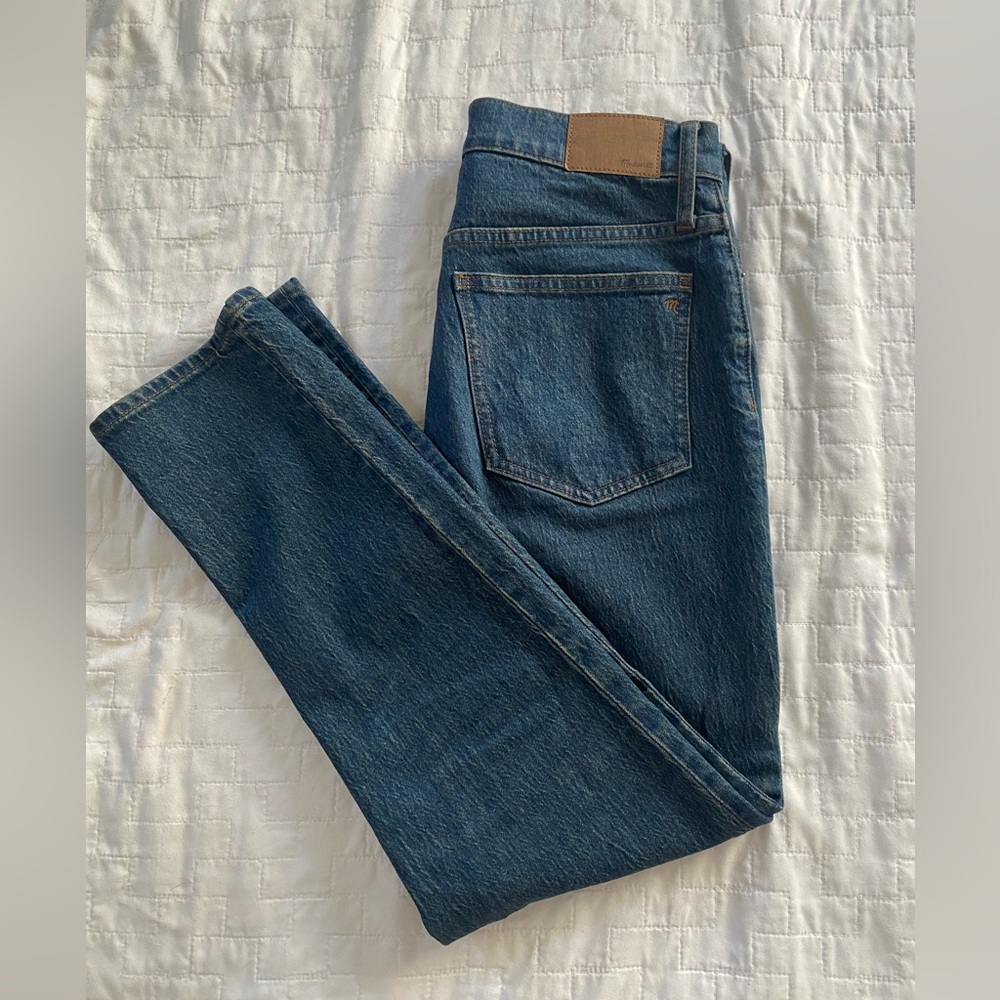 Madewell “The Perfect Vintage Jean” dark wash, size 28